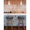 Z-Lite Kira Pendant, 1-Light, 6.5 In.W x 13 In.H, Brushed Nickel/Clear 7508P-BN - alternate 2